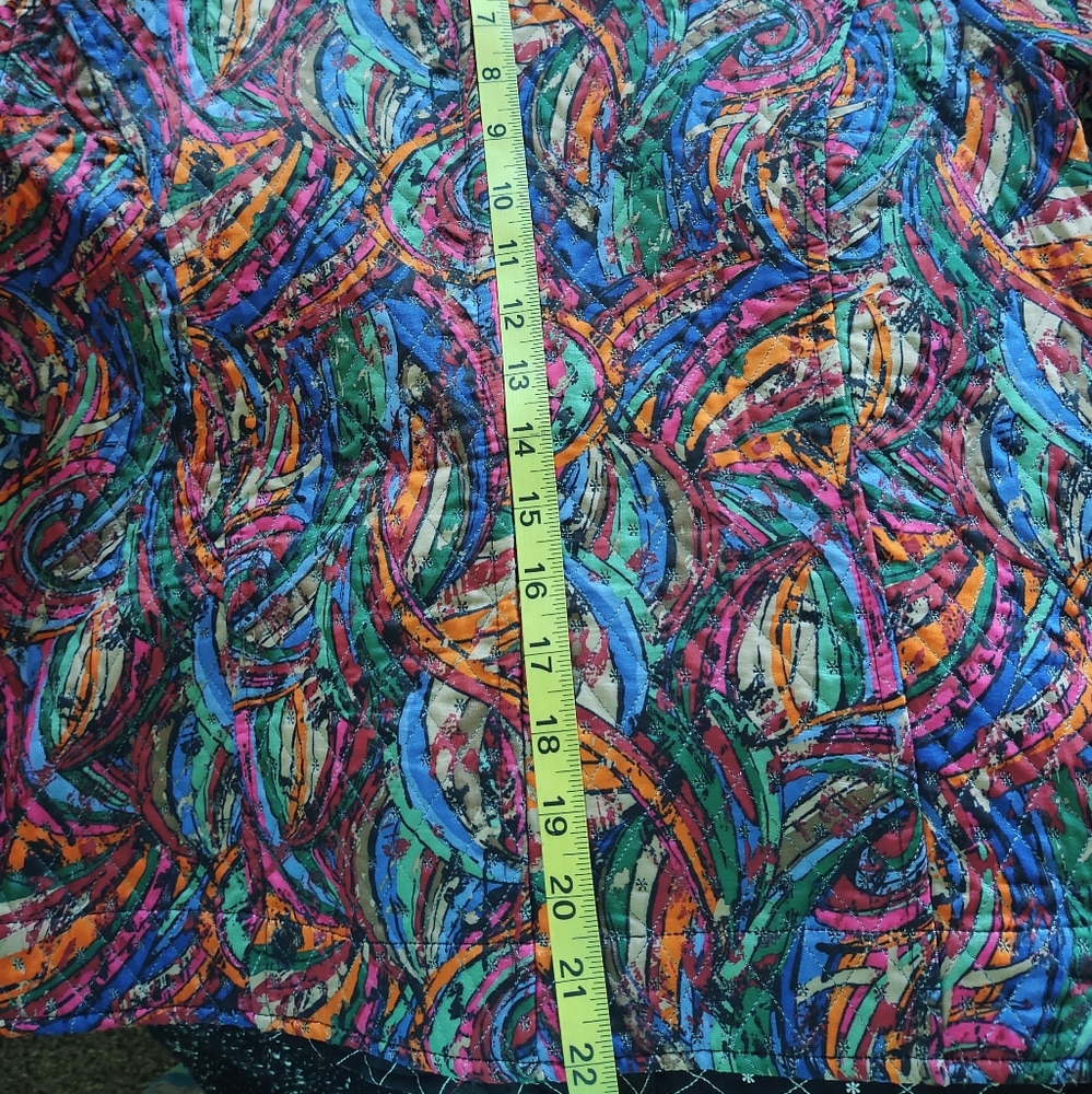 Colorful Reversible Quilt Jacket - Picture 8 of 10